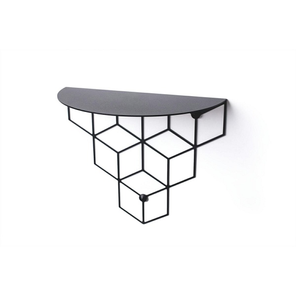 Półka Stiga / PS Black - POLYHEDRA